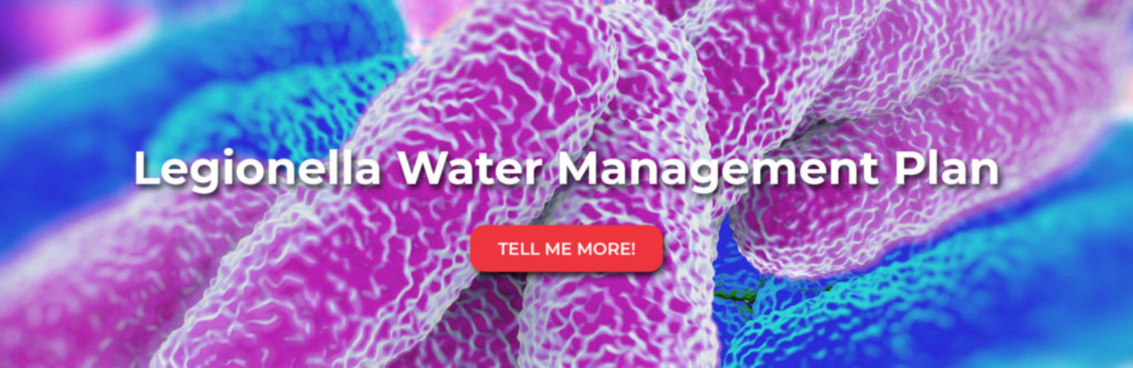 Legionella water management plan banner image